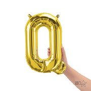 Northstar 16 inch LETTER Q - NORTHSTAR - GOLD (AIR-FILL ONLY) Foil Balloon 00583-01-N-P