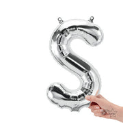Northstar 16 inch LETTER S - NORTHSTAR - SILVER (AIR-FILL ONLY) Foil Balloon 00497-01-N-P