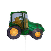 Party Brands 12 inch TRACTOR - GREEN (AIR-FILL ONLY) Foil Balloon 323740-PB-U