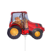 Party Brands 12 inch TRACTOR - RED (AIR-FILL ONLY) Foil Balloon 323733-PB-U
