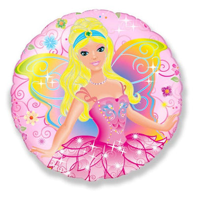 Party Brands 18 inch FAIRY PINK Foil Balloon LAB180-FM