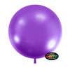 Party Brands 18 inch GEMS BALLOON - GRAPE PURPLE (5 PK) Plastic Balloon 00835-GB-P