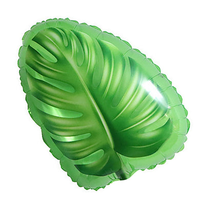 Party Brands 18 inch PHILODENDRON LEAF - TRANSPARENT Plastic Balloon 10093-PB-U