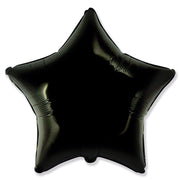 Party Brands 18 inch STAR - BLACK Foil Balloon 304190-PB-U
