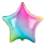 Party Brands 18 inch STAR - GRADIENT PASTEL Foil Balloon LAB958-FM-U