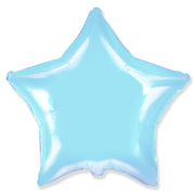 Party Brands 18 inch STAR - PASTEL BABY BLUE Foil Balloon 304237-PB-U