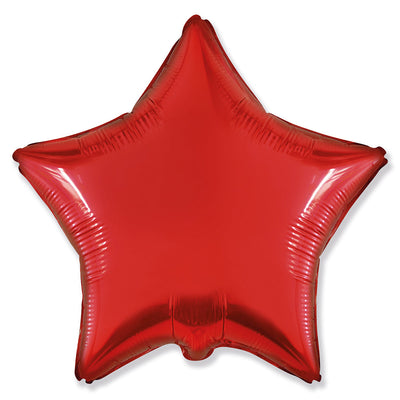 Party Brands 18 inch STAR - RED Foil Balloon 304145-PB-U