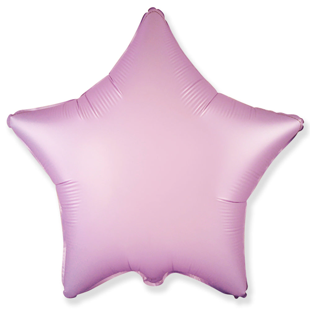 Party Brands 18 inch STAR - SATIN PASTEL LILAC Foil Balloon 302455-PB-U