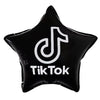 Party Brands 18 inch TIKTOK STAR - BLACK Foil Balloon 10099-PB-U