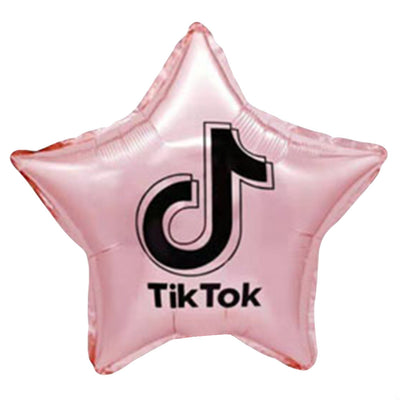 Party Brands 18 inch TIKTOK STAR - ROSE GOLD Foil Balloon 10100-PB-U