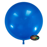 Party Brands 22 inch GEMS BALLOON - ROYAL BLUE (3 PK) Plastic Balloon 00848-GB-P