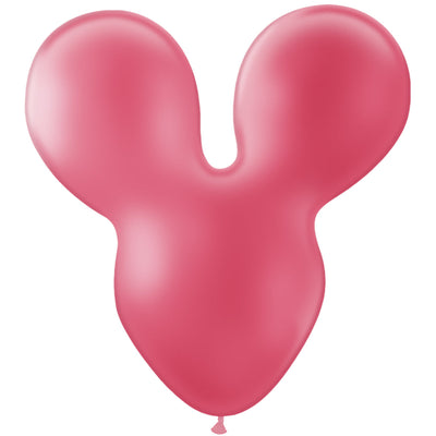 Party Brands 28 inch MOUSEHEAD - ROSE Latex Balloons 10161-PB