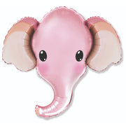 Party Brands 32 inch ELEPHANT - PINK Foil Balloon 311471P-FM-U