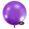 Party Brands 32 inch GEMS BALLOON - GRAPE PURPLE (2 PK) Plastic Balloon 00853-GB-P