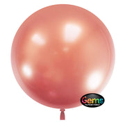 Party Brands 32 inch GEMS BALLOON - ROSE GOLD (2 PK) Plastic Balloon 00851-GB-P