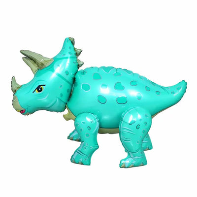 Party Brands 36 inch 4D TRICERATOPS - BLUE (AIR-FILL ONLY) Foil Balloon 68130B-PB-P