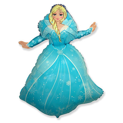 Ballon Elsa La Reine des Neiges Disney (1 à 9 ans en option)