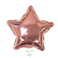 Party Brands 6 inch SELF-INFLATING STAR - ROSE GOLD Foil Balloon 10014-PB-P
