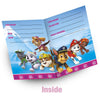 PAW PATROL GIRL INVITATIONS (8 PK) - LA Balloons