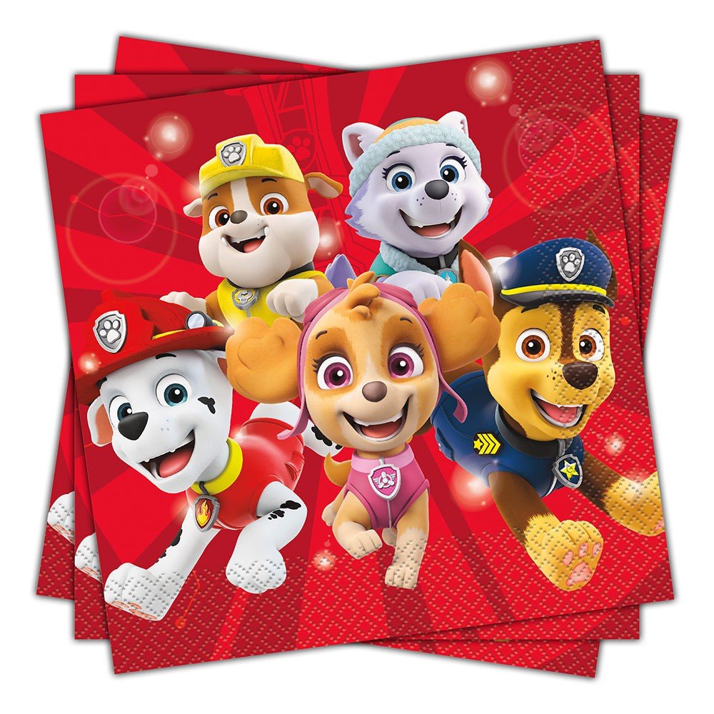 PAW PATROL LUNCHEON NAPKINS (16 PK)