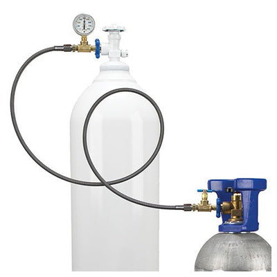 Southern California - UN 1046 80 Helium tank filled with balloon filler and  gage $285
