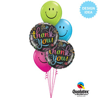 Qualatex 18 inch THANK YOU CHALKBOARD Foil Balloon