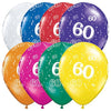 Qualatex 11 inch 60-A-ROUND - JEWEL ASSORTMENT Latex Balloons 37114-Q