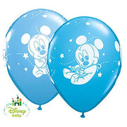 Qualatex 11 inch BABY MICKEY STARS Latex Balloons 42839-Q