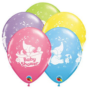 Qualatex 11 inch BABY SHOWER ELEPHANT Latex Balloons 46715-Q
