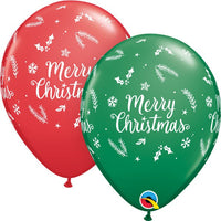 Qualatex 11 inch CHRISTMAS EVERGREEN Latex Balloons