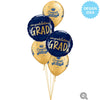 Qualatex 11 inch CONGRATS GRADUATE BANNER Latex Balloons 21538-Q