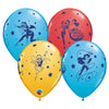 Qualatex 11 inch DC SUPER HERO GIRLS STARS Latex Balloons 45253-Q