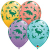 Qualatex 11 inch DINOSAURS Latex Balloons