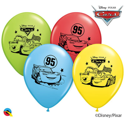 Qualatex 11 inch DISNEY PIXAR CARS Latex Balloons 64012-Q