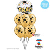 Qualatex 11 inch GRADUATION HATS - DIAMOND CLEAR Latex Balloons