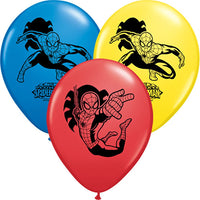 Qualatex 11 inch MARVEL'S ULTIMATE SPIDER-MAN Latex Balloons 21912-Q