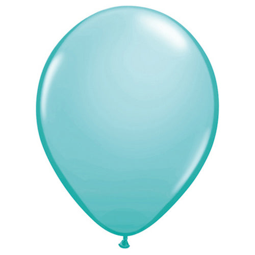 Qualatex 11 inch QUALATEX CARIBBEAN BLUE Latex Balloons 50322-Q