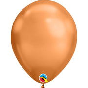 Qualatex 11 inch QUALATEX CHROME - COPPER Latex Balloons