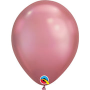 Qualatex 11 inch QUALATEX CHROME - MAUVE Latex Balloons