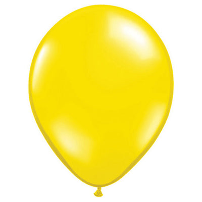 Qualatex 11 inch QUALATEX CITRINE YELLOW Latex Balloons 43740-Q