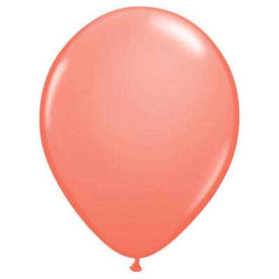 Qualatex 11 inch QUALATEX CORAL Latex Balloons 24284-Q