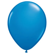 Qualatex 11 inch QUALATEX DARK BLUE Latex Balloons 43742-Q