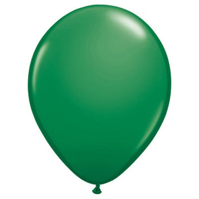 Qualatex 11 inch QUALATEX GREEN Latex Balloons 43750-Q
