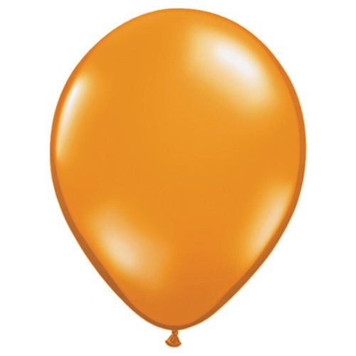 Qualatex 11 inch QUALATEX MANDARIN ORANGE Latex Balloons 43760-Q
