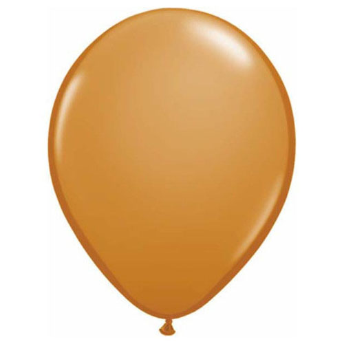 Qualatex 11 inch QUALATEX MOCHA BROWN Latex Balloons 99379-Q