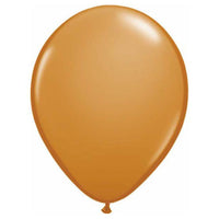 Qualatex 11 inch QUALATEX MOCHA BROWN Latex Balloons 99379-Q