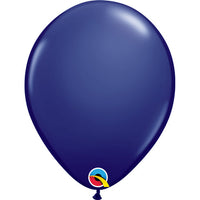 Qualatex 11 inch QUALATEX NAVY BLUE Latex Balloons 57127-Q