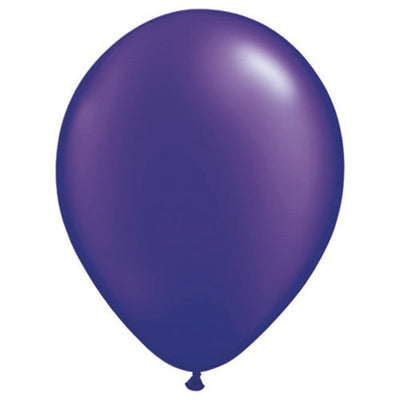 Qualatex 11 inch QUALATEX PEARL QUARTZ PURPLE Latex Balloons 43784-Q