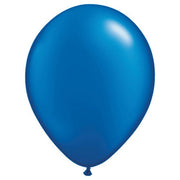 Qualatex 11 inch QUALATEX PEARL SAPPHIRE BLUE Latex Balloons 43786-Q