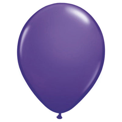 Qualatex 11 inch QUALATEX PURPLE VIOLET Latex Balloons 82699-Q
